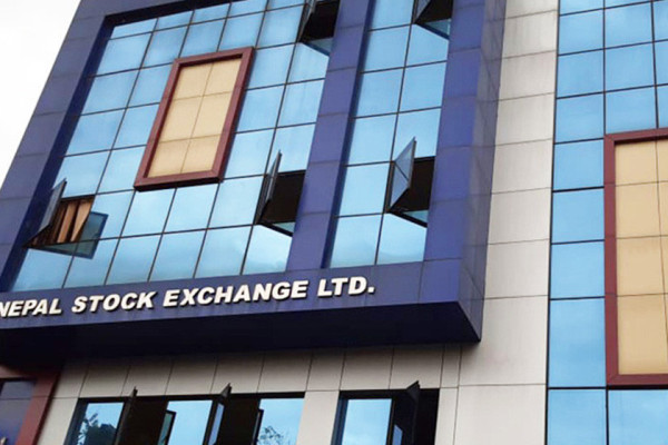 नेप्से परिसूचकमा सामान्य अङ्कको गिरावट